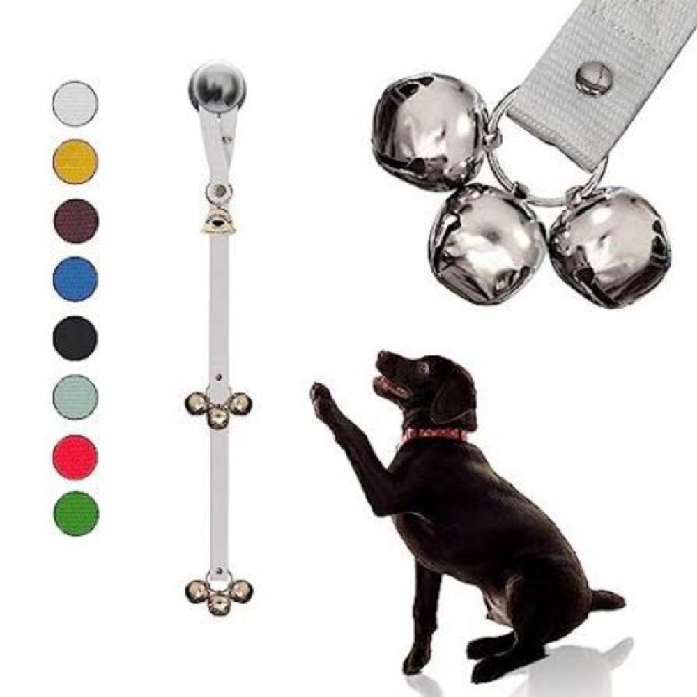 Dog Doorbell, Dog Potty Training Bells,POOCHIE BELLS USA Dog Trainer Recommended